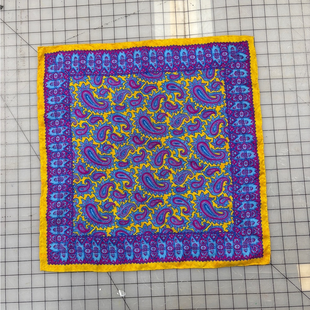 Ralph Lauren Silk Paisley Scarf